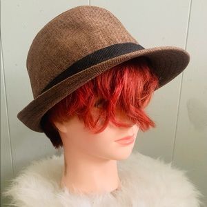 Target Hat Ladies. Color Brown size fits all.
